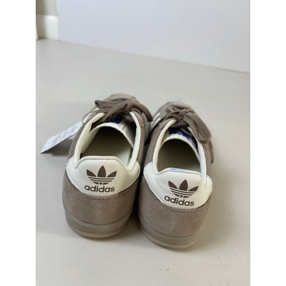 Adidas Originals Gazelle Indoor Pro Men’s 8.5 | Taupe Gray White Retro Sneakers - Picture 5 of 9